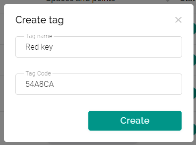 Creating a new tag
